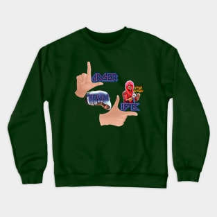 Smash Ventura,Larger Than Life ver 2 Crewneck Sweatshirt